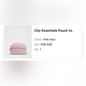 lululemon athletica Pink Haze Cosmetic Pouch